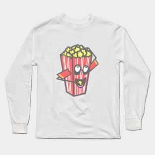 Mr. Popcorn Long Sleeve T-Shirt